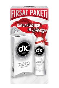 Okey Zero 10'lu Prezervatif + 50ml Zero Jel Hediyeli