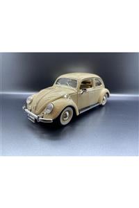 Burago 1/18 Ölçek Volkswagen Kafer Beetle Model Araba