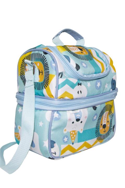 Babyjem Çift Bölmeli Termos Çanta Mavi