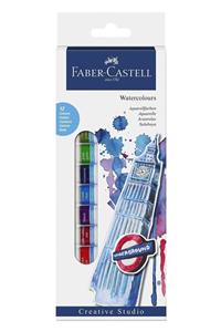 Faber Castell Watercolours Tüp Sulu Boya 12 Renk X 12 Ml