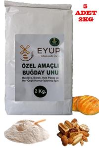 EYÜP OĞULLARI UN 10 Kg Pastalık-böreklik Buğday Unu (GENEL AMAÇLI) 5 Paket Halinde