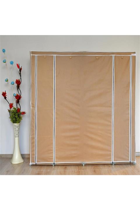 PRADO Double Askılıklı Çelik Profilli Bez Dolap