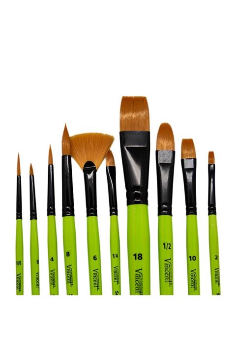 Vincent Vıncent Fırça Seti S8 10lu Set