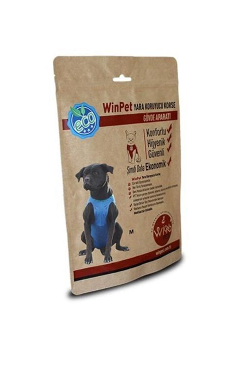 WİNPET Winpet Eco Medıum Beden Yara Ve Dikiş Koruyucu Medikal Kedi Köpek Elbisesi
