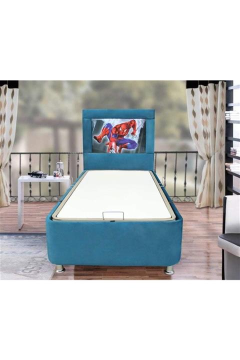 ELLARONİA Tek Kişilik Baza Ve Başlık 90*190 Yatak Fiyata Dahil Değildir