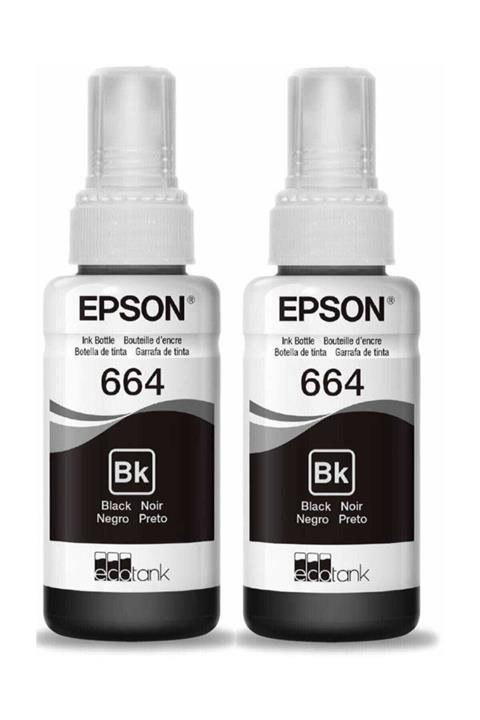 EPSON Baskistan 664 Siyah Mürekkep (2 ADET)