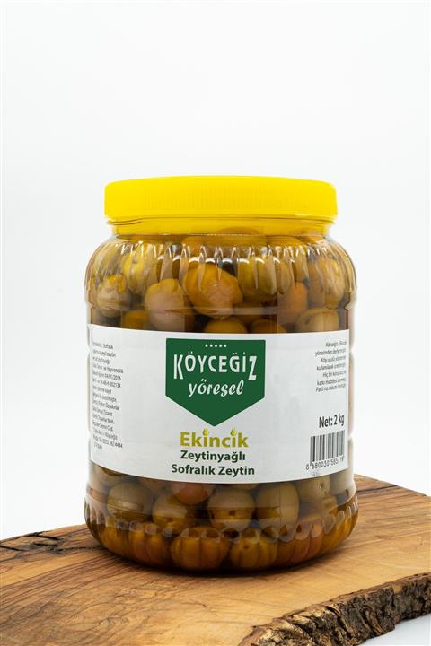 Köyceğiz Yöresel Ekincik Sofralık Zeytin 2000 G
