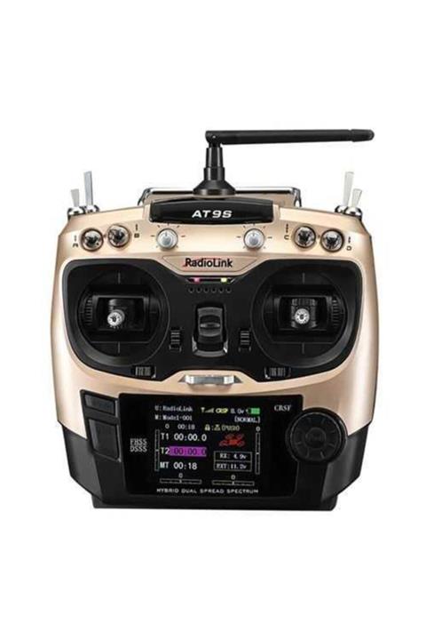 Radiolink At9s Pro 2.4g 12 Kanal Dsss Fhss Kumanda Ve 9 Kanal R9ds Alıcı