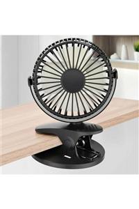 Yussraw Taşınabilir Mini Soğutucu Fan – Şarjlı Tutacaklı Masaüstü Vantilatör Beyaz