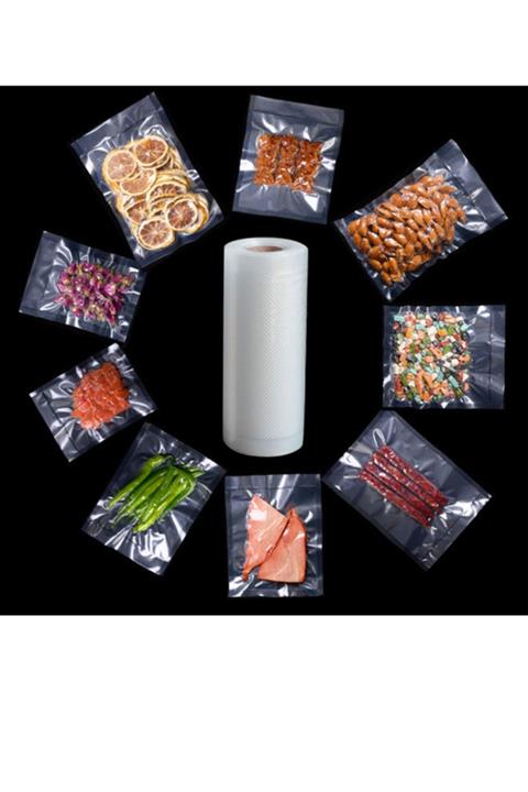 TMQG 20 Cm X 5 M Rulo Tırtıklı Vakum Poşeti