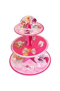 Parti Station Winx Club Karton Cupcake Standı (30 X 35 cm)