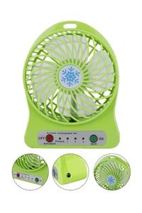 Melins Şarjlı Mini Fan Masa Üstü Vantilatörü-sessiz El Fanı