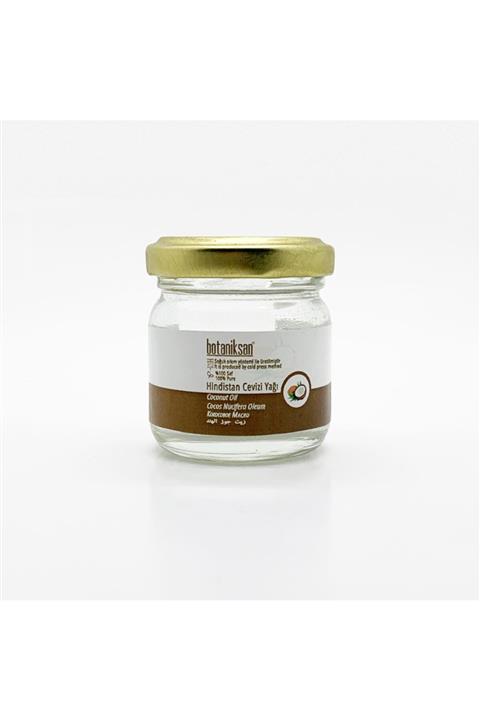 botaniksan Hindistan Cevizi Yağı 43gr Soğuk Sıkım, Saf, Doğal, Katkısız