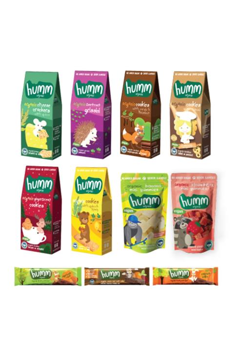 Humm Organic Organik Karma Tatlı&tuzlu Atıştırmalık Paketi 11 Adet