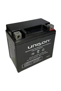 Unison Motosiklet Aküsü(pili,bataryası) 12 Volt(v) 5 Amper (ah) Ytx5l-bs Kuru Bakımsız Akü