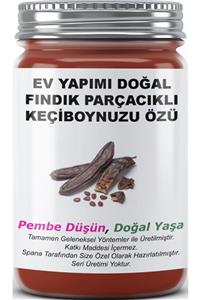 SPANA Doğal Fındık Parçacıklı Keçiboynuzu Özü Ev Yapımı Katkısız 330gr