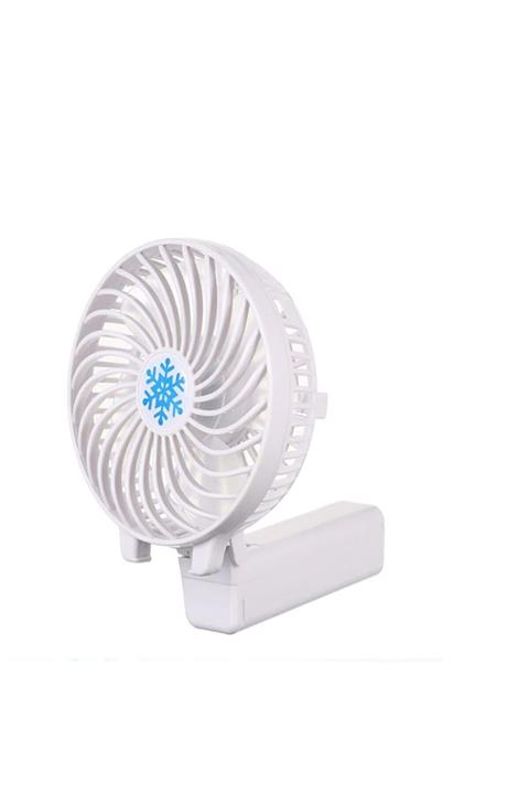 FunyaG Mini Usb Katlanır Taşınabilir Şarjlı El Fanı Beyaz