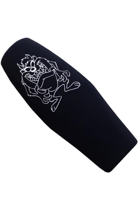 EŞREFOĞLUEMA Motosiklet Sele (koltuk) Kılıfı Tazmanya Desen Siyah