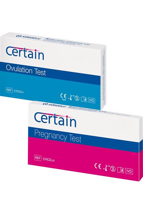 Certain 15 Adet Ovulasyon + 2 Adet Gebelik Testi