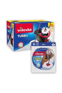 Vileda Turbo Pedallı Sistem + Yedek Paspas