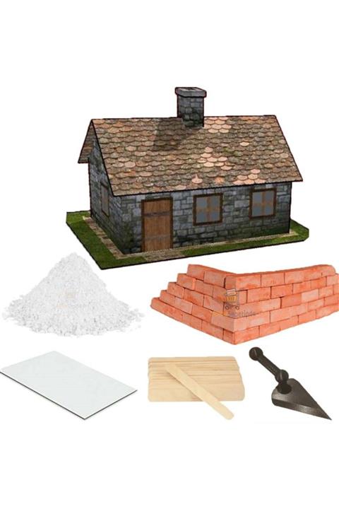 Kalite Sepetinde Minyatür Tuğla Kalfa 1 Yapı Inşaat Seti
