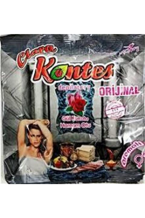 Kontes Tüy Dökücü Toz 175 Gr 5 Adet=875 Gr Gül Kokulu Hamam Otu