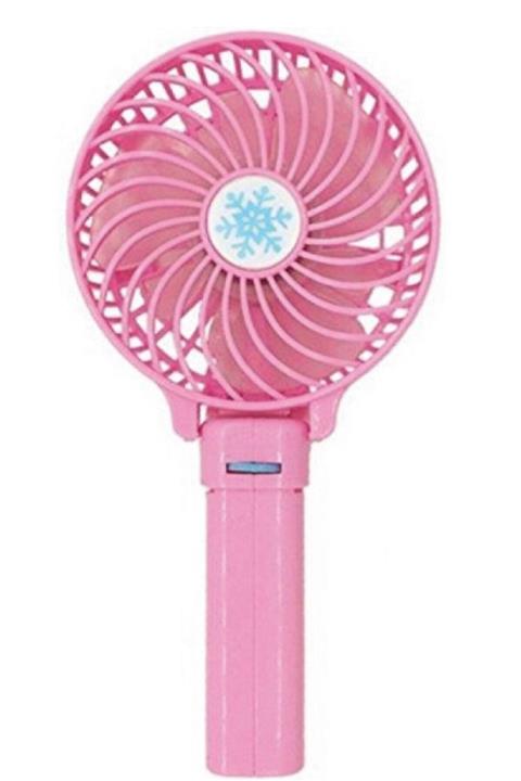 pazariz Şarjlı Mini Fan Masa Üstü Katlanabilir Vantilatörü Usb Soğutucu Sessiz El Fanı