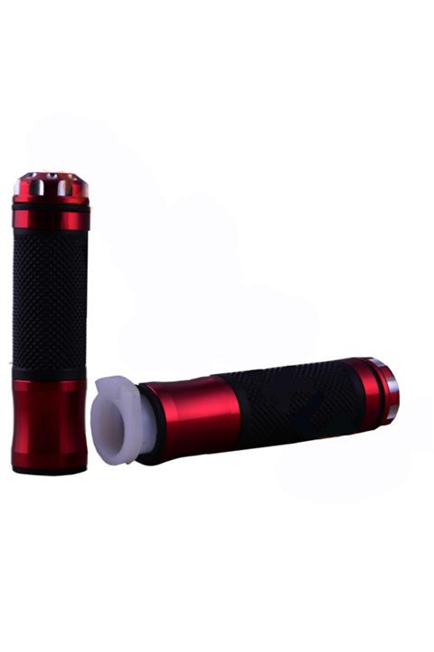 MOTOSPARTAN Motor Elcik Takım 22mm Xl-280 Alüminyum - Kırmızı Gaz Borusu Dahil