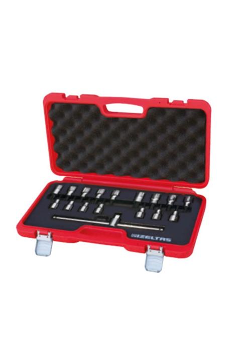 İzeltaş Lokmalı Allen Uç Ve Torx Lokma Takımı 17 Parça