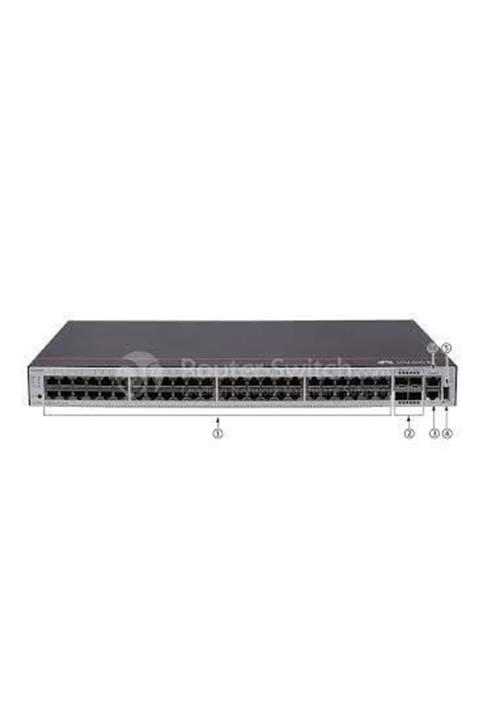 Huawei Huaweı S5735-l48p4s-a1 48*10/100/1000base-t Ports, 4*ge Sfp Ports, Poe+, Ac Power