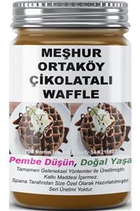 SPANA Meşhur Ortaköy Çikolatalı Waffle Ev Yapımı Katkısız 330gr