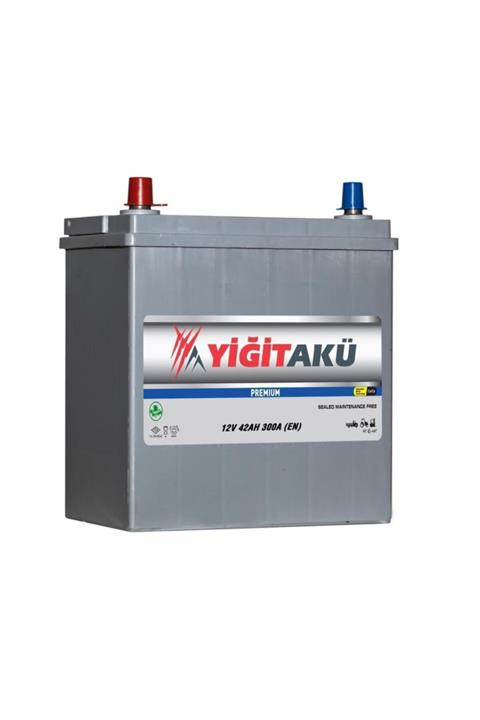 YİĞİT AKÜ 12 V 42 Ah-amper Dar Japon Grubu