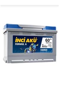 BlueFuture Inci Akü Araba Aküsü 60 Ah 12w 60 Lık Akü Formula A