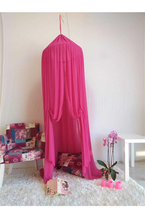 KİDİMOON KİDS Çocuk Odası Fuşya Cibinlik