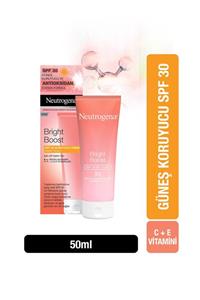 Neutrogena Bright Boost SPF 30 Koruyucu Krem Hafif Doku 50 ml