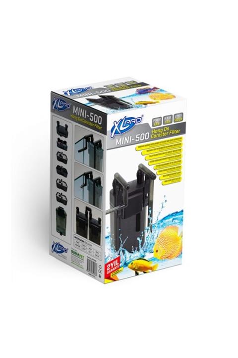 XLPRO Mını-500 Mini Dış Filtre 510l/h (DOLU)