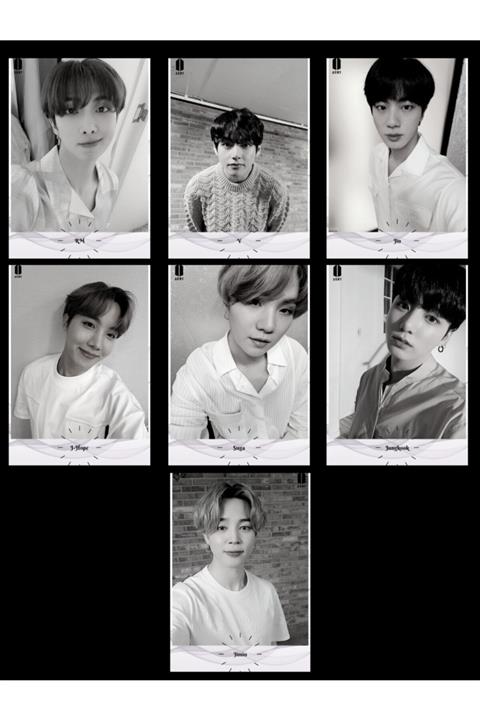 BTS ''selfie'' Mini Kartlar