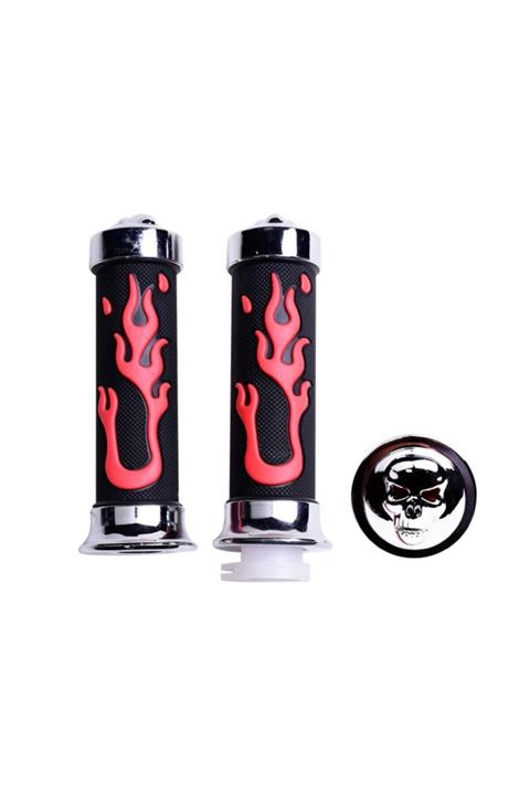 SSHINE Motosiklet Elcik Alevli Takım Sağ - Sol