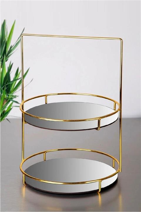 Manor İkramlık Sunumluk 42cm 2 Katlı