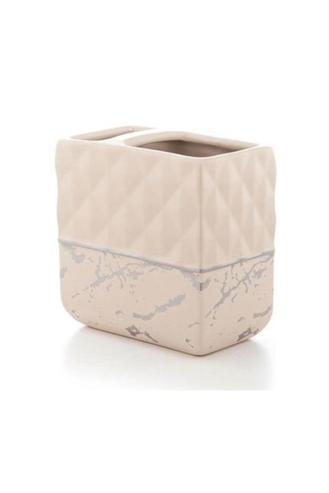 Prima Nova Nero Bej Diş Fırçalık