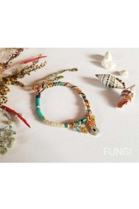 FUNGI Kadın Mavi Halhal