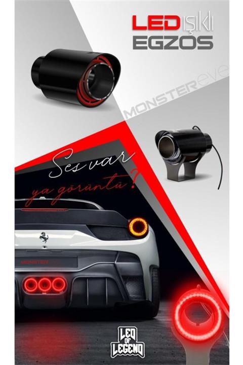 Space Ledli Egzoz Ucu Yeşil Eguc180-4