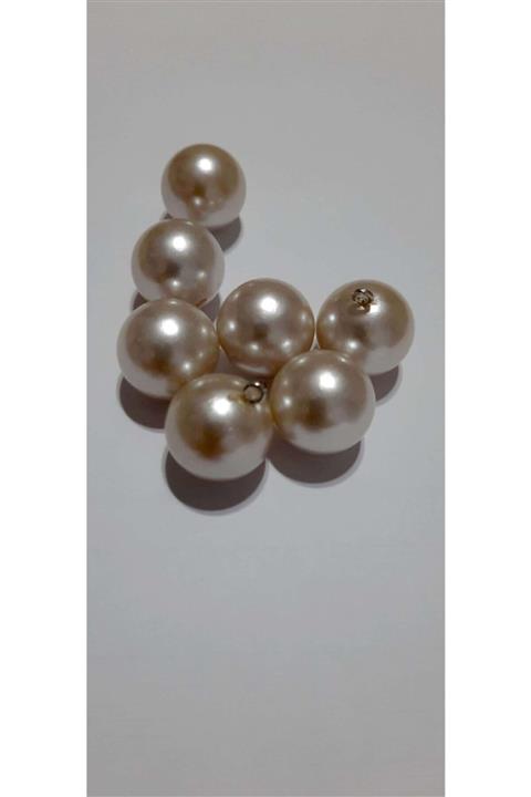 İMREN AKSESUAR Inci Dügme 12mm 1 Paket 10 Adet