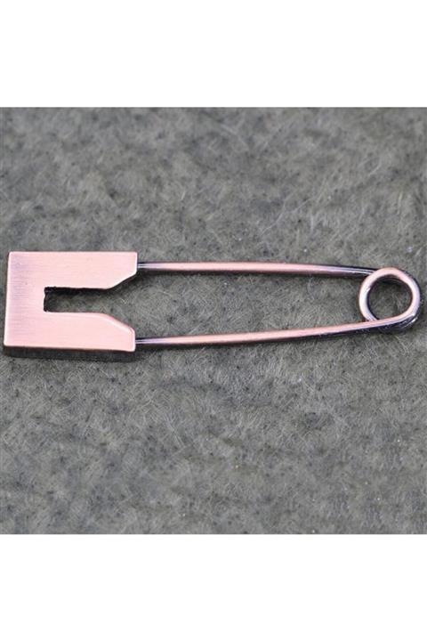 Güler Bijuteri Kare Başlıklı Metal Aksesuar Çengelli Iğne