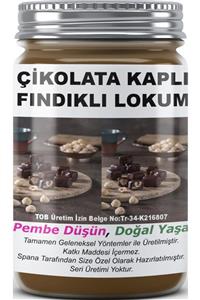 SPANA Çikolata Kaplı Fındıklı Lokum Ev Yapımı Katkısız 330gr