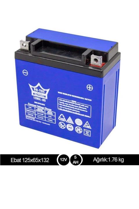 ORTEC 12v 5 Ah 12n5l-bs Motosiklet Aküsü