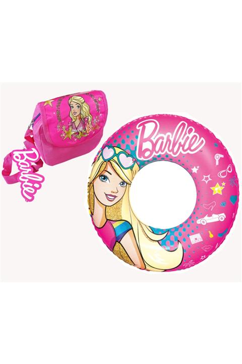 Barbie Şişme Havuz Ve Deniz Simidi