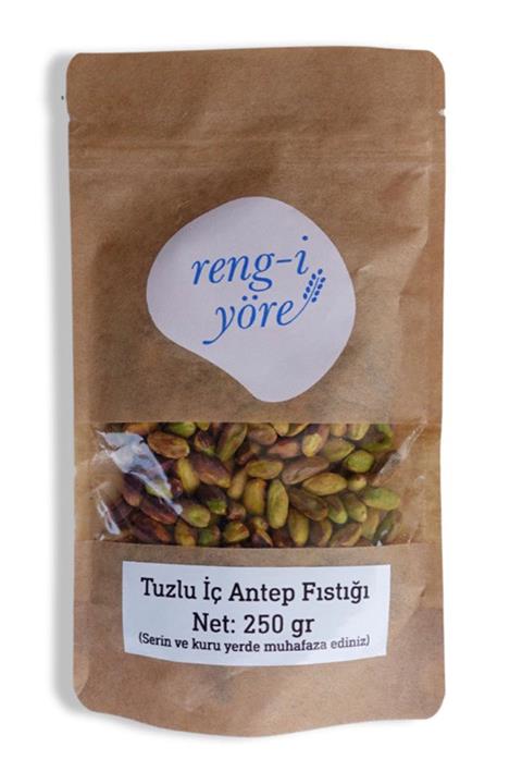 rengi yöre Kavrulmuş Tuzlu Iç Antep Fıstığı 250 gr
