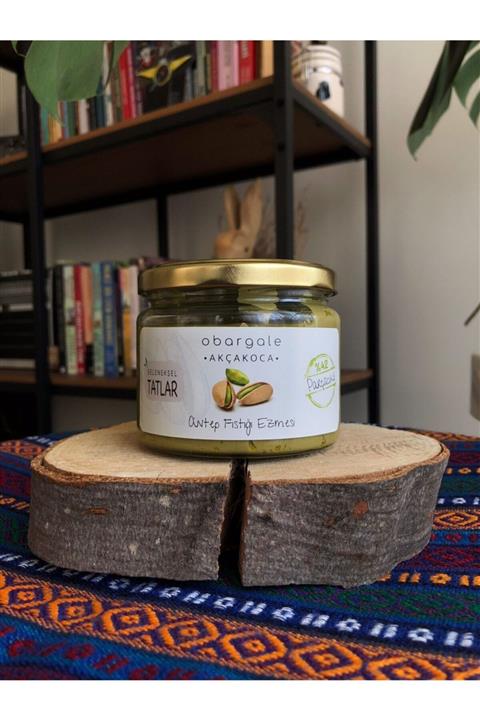 OBARGALE AKÇAKOCA 280 gr Antep Fıstığı Ezmesi (%42 PARÇACIKLI)