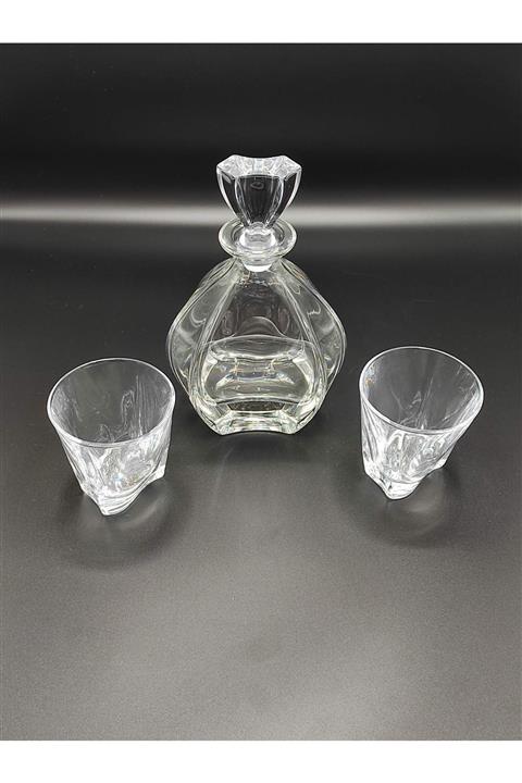 HibanaYolu Ithal Kristal Özel Koleksiyon Viski Seti 1+6 Parça